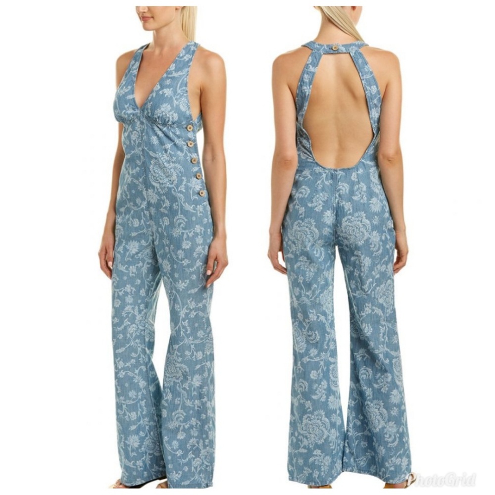 Free People Print Jumpsuit - Picture 3 of 8